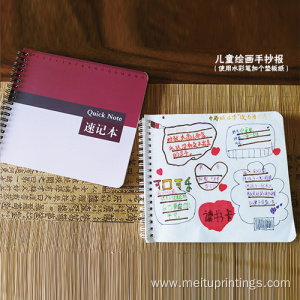 Paper Notebook Cheap Wholesale Custom